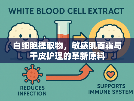 白细胞提取物，敏感肌面霜与干皮护理的革新原料