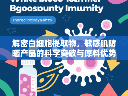 解密白细胞提取物，敏感肌防晒产品的科学突破与原料优势