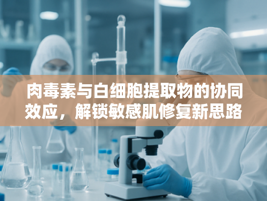 肉毒素与白细胞提取物的协同效应，解锁敏感肌修复新思路