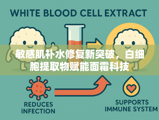 敏感肌补水修复新突破，白细胞提取物赋能面霜科技