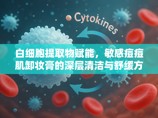 白细胞提取物赋能，敏感痘痘肌卸妆膏的深层清洁与舒缓方案