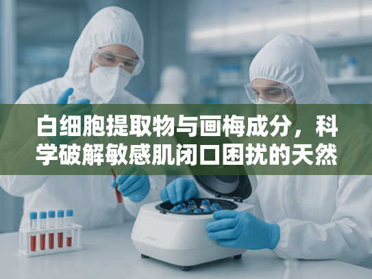 白细胞提取物与画梅成分，科学破解敏感肌闭口困扰的天然良方
