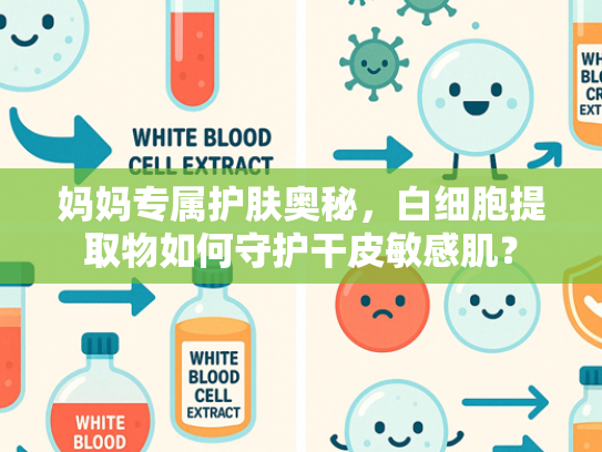 妈妈专属护肤奥秘，白细胞提取物如何守护干皮敏感肌？