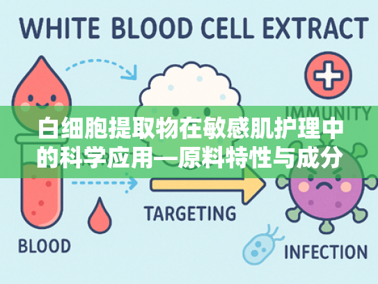 白细胞提取物在敏感肌护理中的科学应用—原料特性与成分适配性深度解析