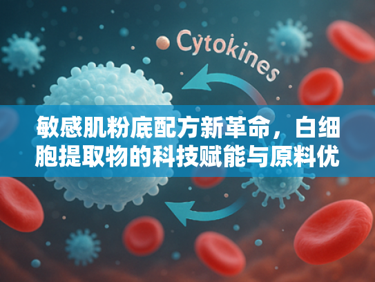 敏感肌粉底配方新革命，白细胞提取物的科技赋能与原料优势