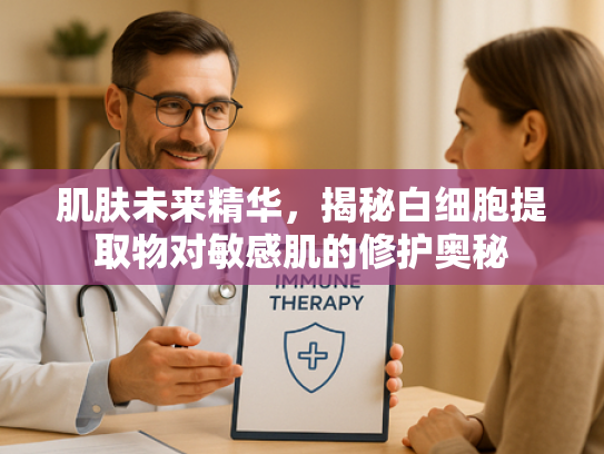 肌肤未来精华，揭秘白细胞提取物对敏感肌的修护奥秘