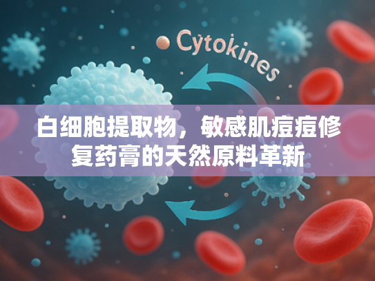 白细胞提取物，敏感肌痘痘修复药膏的天然原料革新