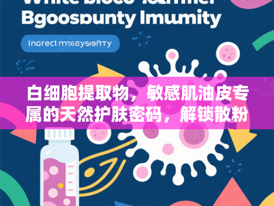 白细胞提取物，敏感肌油皮专属的天然护肤密码，解锁散粉配方新趋势