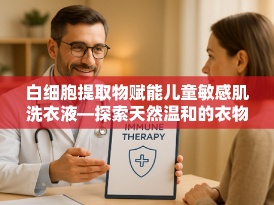 白细胞提取物赋能儿童敏感肌洗衣液—探索天然温和的衣物清洁新方案