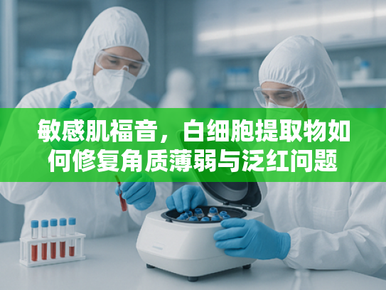 敏感肌福音，白细胞提取物如何修复角质薄弱与泛红问题