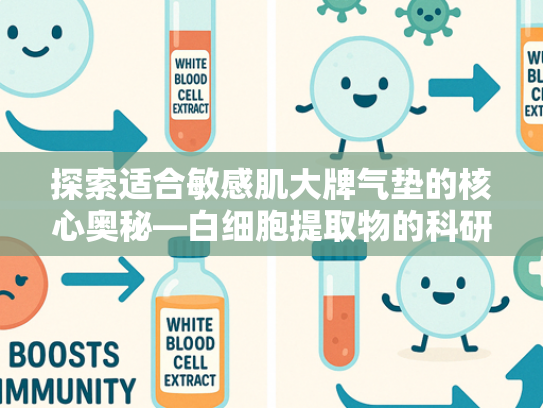 探索适合敏感肌大牌气垫的核心奥秘—白细胞提取物的科研突破与应用价值