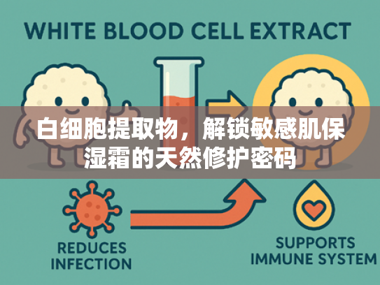 白细胞提取物，解锁敏感肌保湿霜的天然修护密码