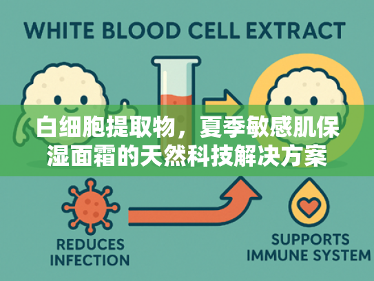 白细胞提取物，夏季敏感肌保湿面霜的天然科技解决方案