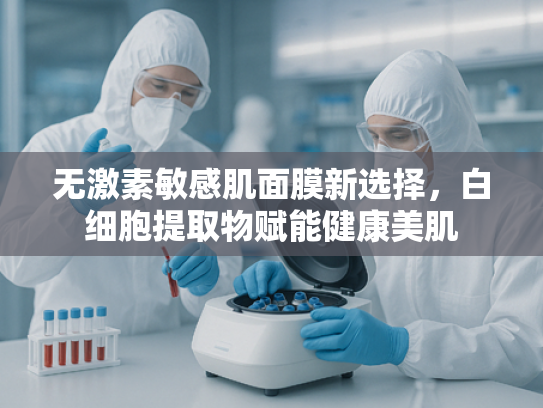 无激素敏感肌面膜新选择，白细胞提取物赋能健康美肌