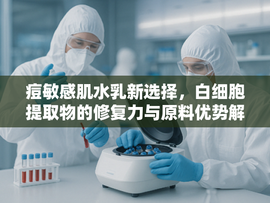 痘敏感肌水乳新选择,白细胞提取物的修复力与原料优势解析 痘敏感肌水乳新选择,白细胞提取物的修复力与原料优势解析