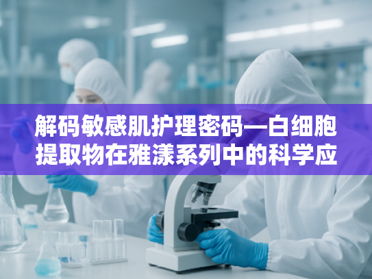 解码敏感肌护理密码—白细胞提取物在雅漾系列中的科学应用与原料优势