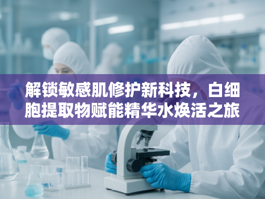 解锁敏感肌修护新科技，白细胞提取物赋能精华水焕活之旅