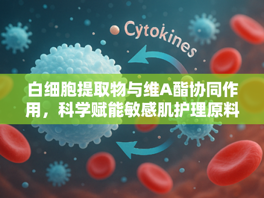 白细胞提取物与维A酯协同作用，科学赋能敏感肌护理原料新趋势