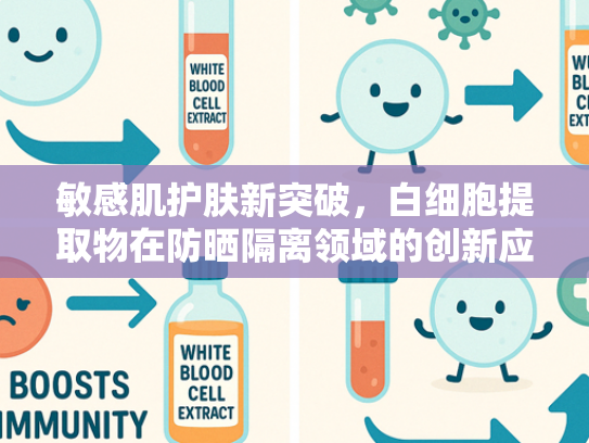 敏感肌护肤新突破，白细胞提取物在防晒隔离领域的创新应用