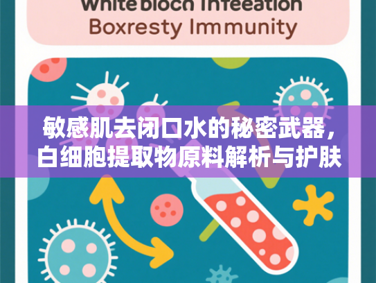 敏感肌去闭口水的秘密武器，白细胞提取物原料解析与护肤功效