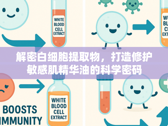 解密白细胞提取物，打造修护敏感肌精华油的科学密码