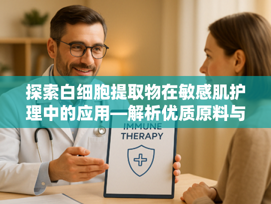 探索白细胞提取物在敏感肌护理中的应用—解析优质原料与温和清洁的完美结合