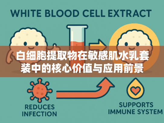 白细胞提取物在敏感肌水乳套装中的核心价值与应用前景