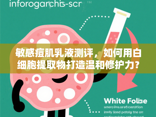敏感痘肌乳液测评，如何用白细胞提取物打造温和修护力？