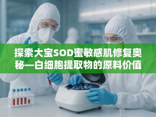 探索大宝SOD蜜敏感肌修复奥秘—白细胞提取物的原料价值与产业前景