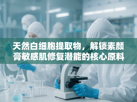 天然白细胞提取物，解锁素颜膏敏感肌修复潜能的核心原料
