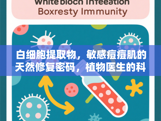 白细胞提取物，敏感痘痘肌的天然修复密码，植物医生的科学护肤之道