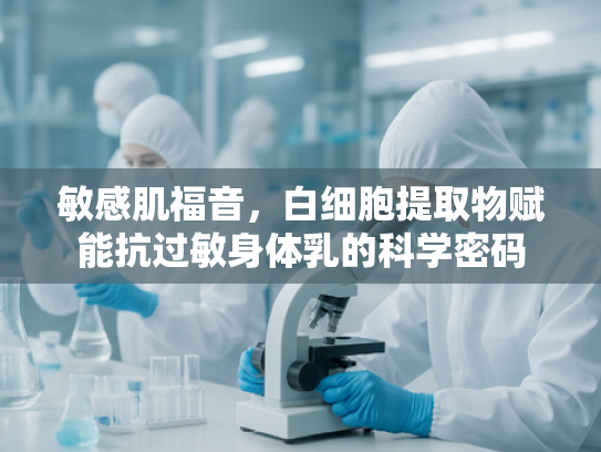 敏感肌福音，白细胞提取物赋能抗过敏身体乳的科学密码