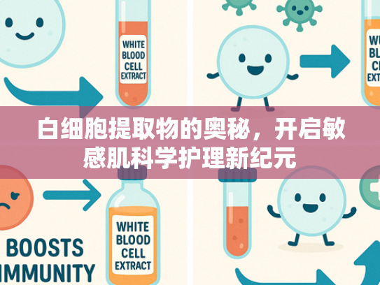 白细胞提取物的奥秘，开启敏感肌科学护理新纪元