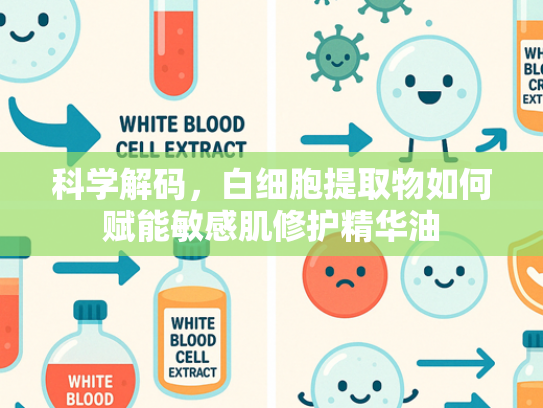 科学解码，白细胞提取物如何赋能敏感肌修护精华油
