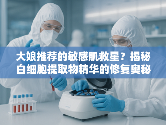 大娘推荐的敏感肌救星？揭秘白细胞提取物精华的修复奥秘