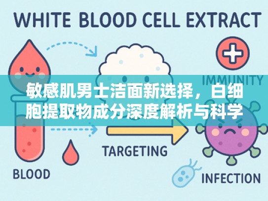 敏感肌男士洁面新选择，白细胞提取物成分深度解析与科学护肤指南
