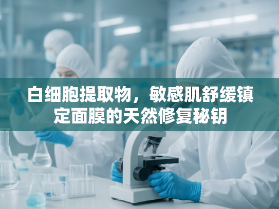 白细胞提取物，敏感肌舒缓镇定面膜的天然修复秘钥