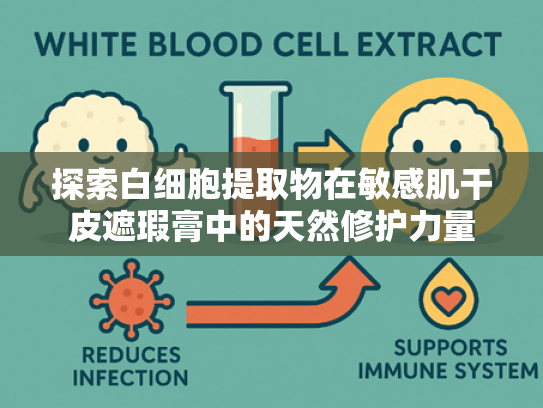 探索白细胞提取物在敏感肌干皮遮瑕膏中的天然修护力量