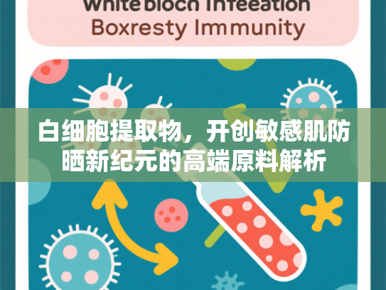 白细胞提取物，开创敏感肌防晒新纪元的高端原料解析