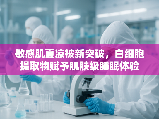 敏感肌夏凉被新突破，白细胞提取物赋予肌肤级睡眠体验