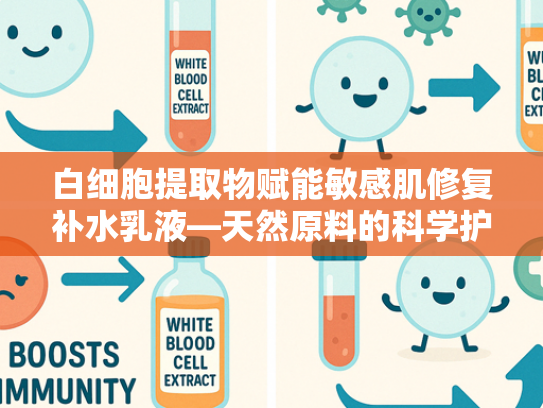 白细胞提取物赋能敏感肌修复补水乳液—天然原料的科学护肤之道