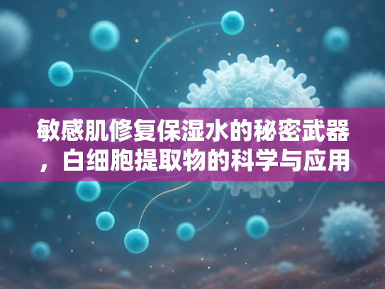 敏感肌修复保湿水的秘密武器，白细胞提取物的科学与应用