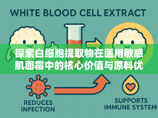 探索白细胞提取物在医用敏感肌面霜中的核心价值与原料优势