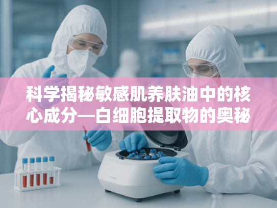 科学揭秘敏感肌养肤油中的核心成分—白细胞提取物的奥秘与优势