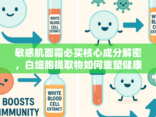 敏感肌面霜必买核心成分解密，白细胞提取物如何重塑健康肌底