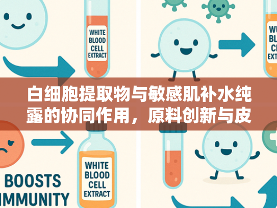 白细胞提取物与敏感肌补水纯露的协同作用，原料创新与皮肤屏障修复的完美结合