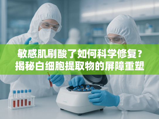敏感肌刷酸了如何科学修复？揭秘白细胞提取物的屏障重塑力量