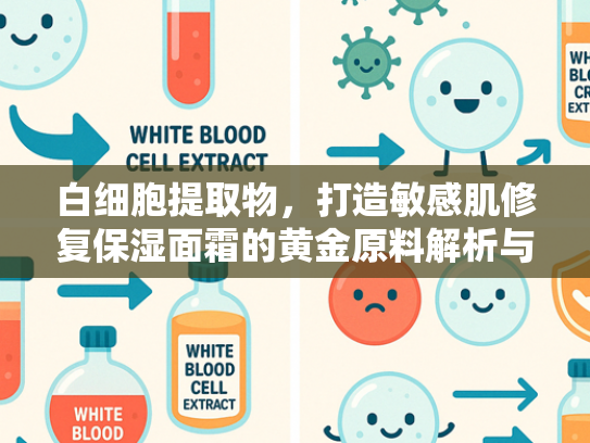 白细胞提取物，打造敏感肌修复保湿面霜的黄金原料解析与批发指南