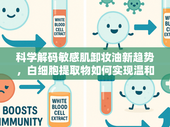 科学解码敏感肌卸妆油新趋势，白细胞提取物如何实现温和清洁与屏障修护