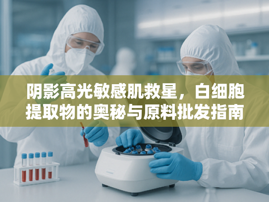 阴影高光敏感肌救星，白细胞提取物的奥秘与原料批发指南